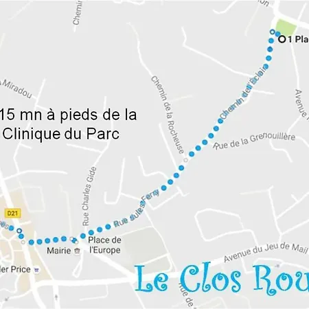 بيت ضيافة Clos Rouviere كاستيلنو-لو-ليه